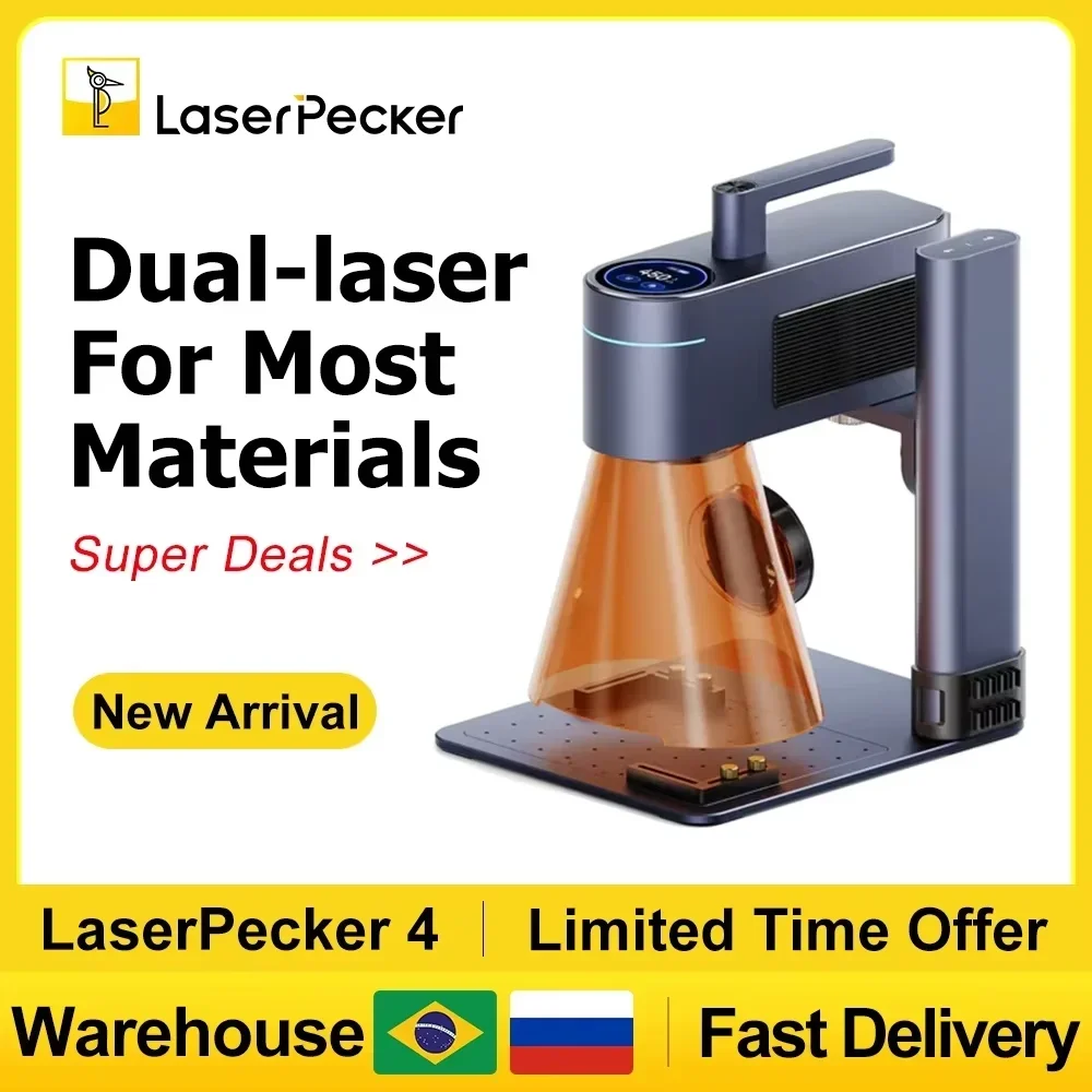 Industrial Laser Engraver - آلة النقش بالليزر LASERPECKER 4 LP4