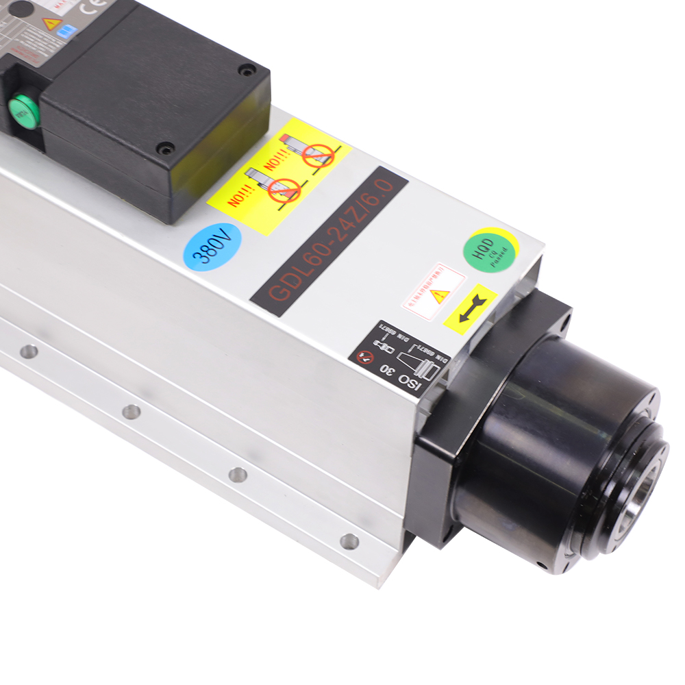 محرك مغزل تبريد هوائي 6 كيلو و - مراجعة Cnc Spindle Motor وسعره