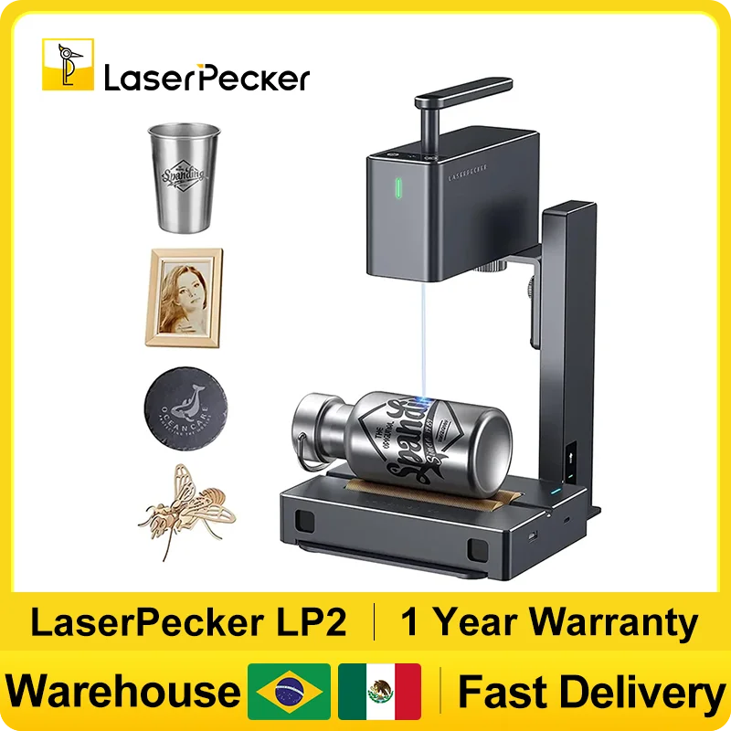 LASERPECKER يده الليزر حفارة ا - مراجعة Industrial Laser Engraver وسعره