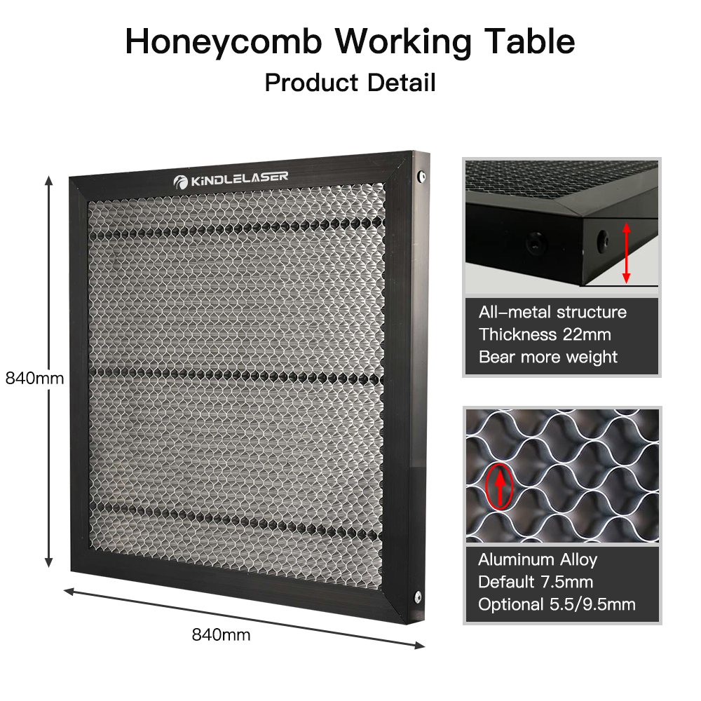 سرعة سريعة آلة الحفر بالليزر ، - مراجعة Honeycomb Laser Bed وسعره