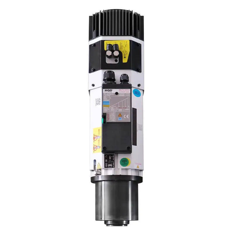 محرك مغزل AP01 9KW ISO30 مبرد  - مراجعة Cnc Spindle Motor وسعره